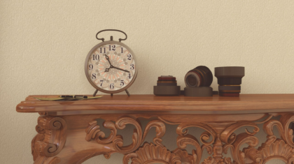 table clock