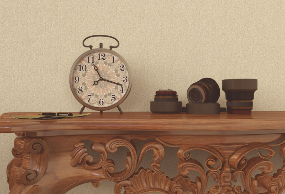 table clock